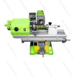 Wood Beads Processing Machine Household High Precision Mini Lathe Miniature Beads Machine Automatic Mini Bench Drill