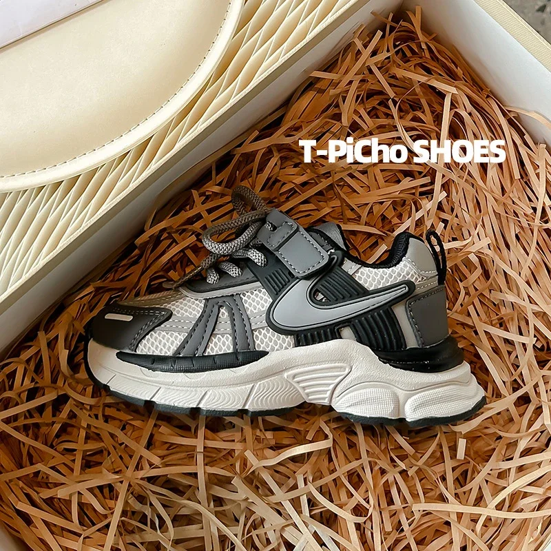 Kids Shoes for Boys Girls Soft Sneakers New 2024 Fashion Sports Running Shoes Children Flat Casual Baby Toddler Outdoor Shoes