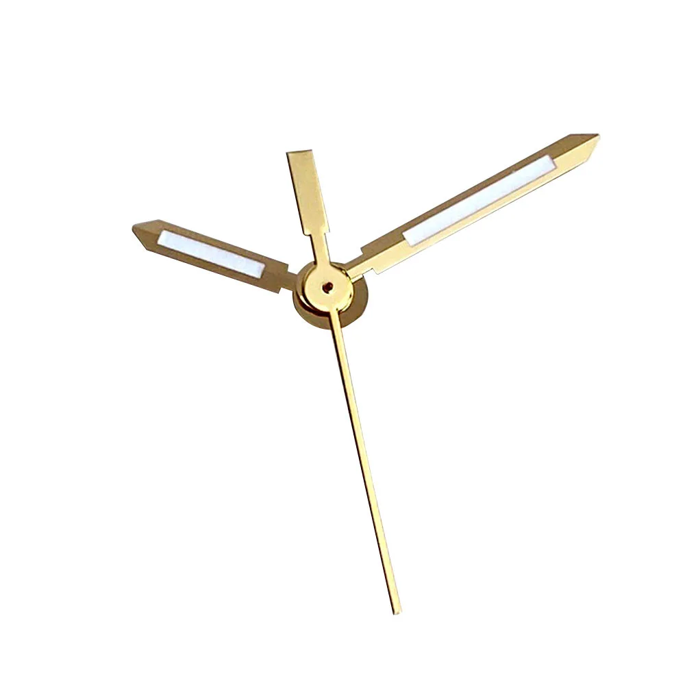 Silver Gold Metallic Watch Hands Luminous for NH35A Men Watch MOD Accessories NH36 NH38 NH70 NH71 NH72 4R35 7S36 7002 7009