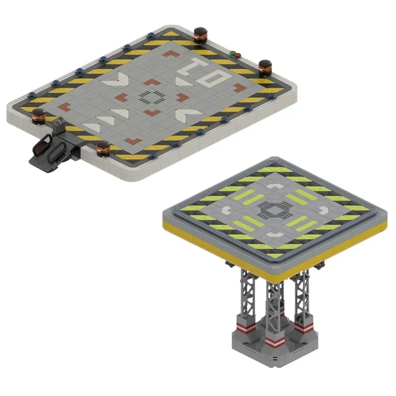 Bloques de construcción Star Movie Moc, plataforma de suministro elevada, modelo de tecnología, ladrillos, montaje DIY, juguete de construcción, regalos de vacaciones