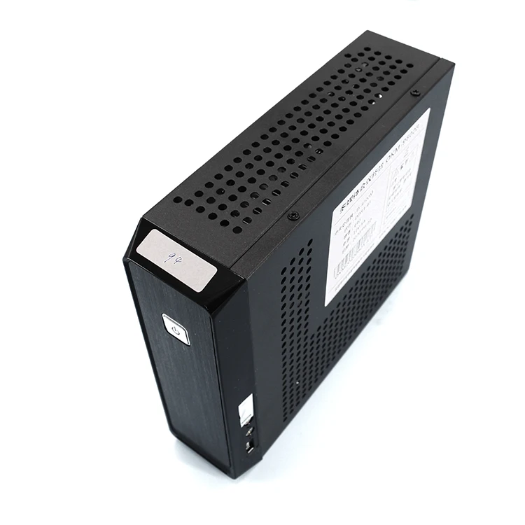 

Все в одном, Barebone PC i5, ультранизкая мощность, игровой настольный мини-ПК без вентилятора, 12 В, с двойной Lan-сеткой