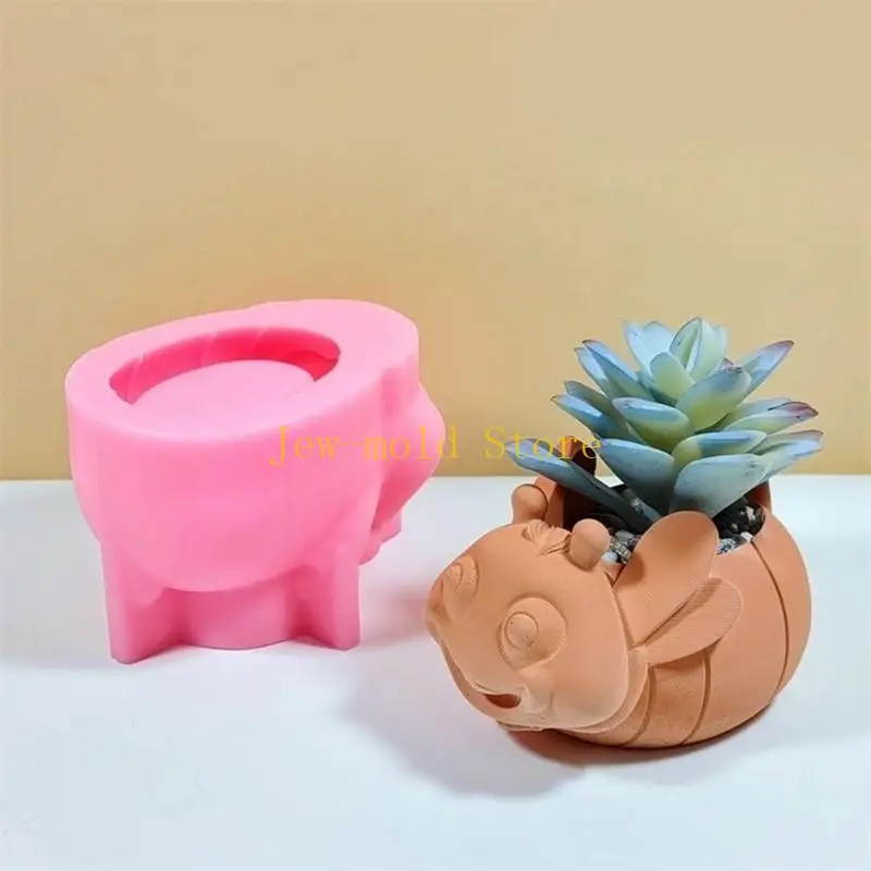 

C71B Multipurpose Handmade Decoration with Pamdas Silicone Mold Portable Craft Supplies for Flower Vases and Penholder