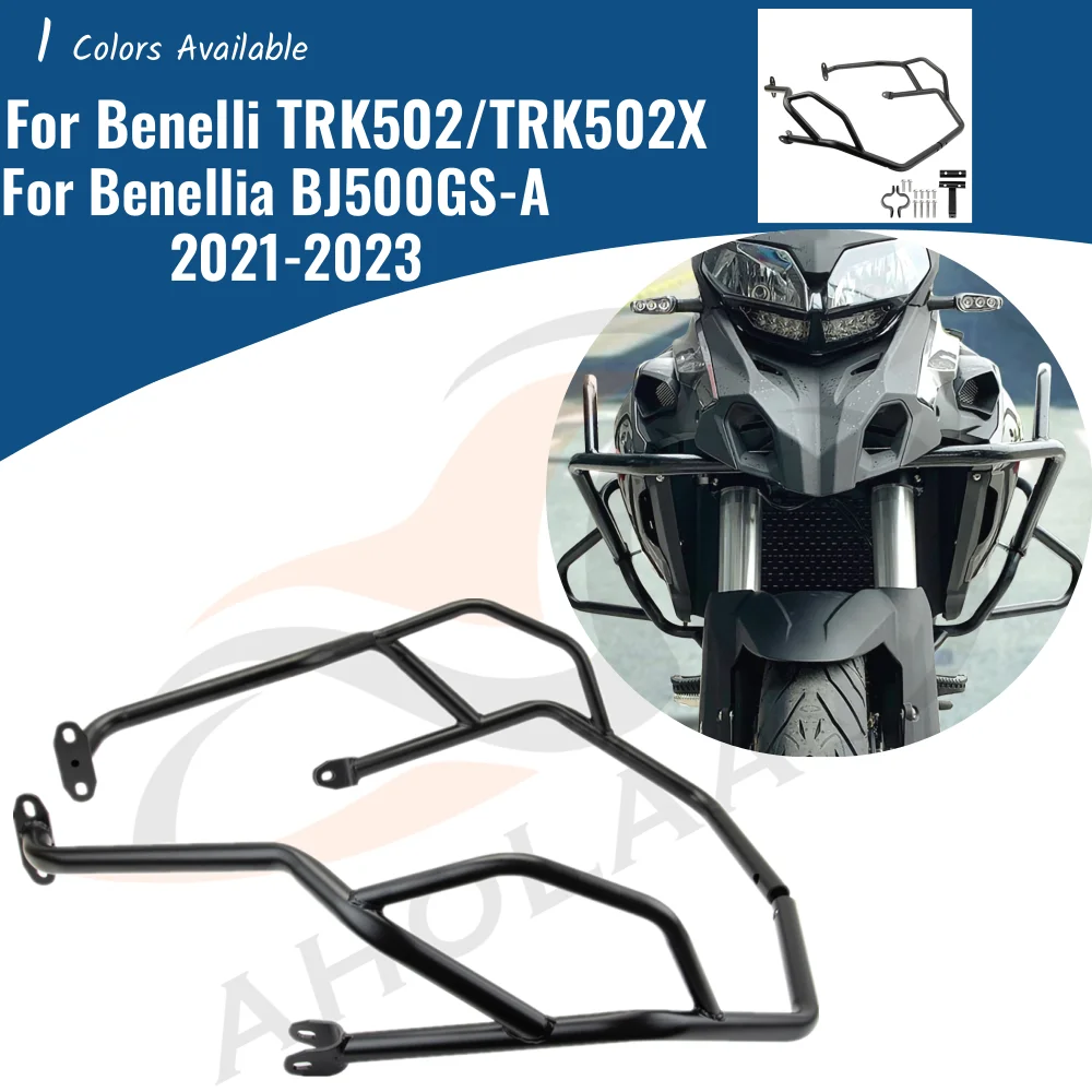 

TRK 502X Engine Guard Bumper Motorcycle Highway Crash Bar For Benelli TRK502 TRK502X 2021 2022 2023 BJ500GS-A Accessories