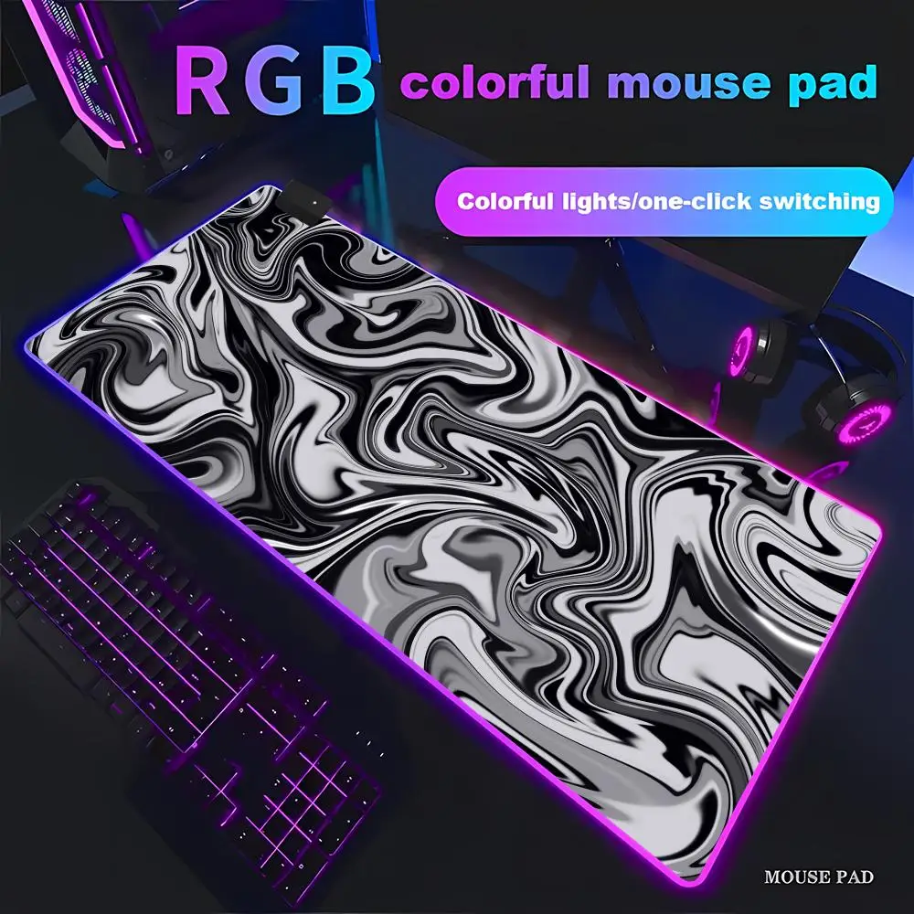 

HYBXAXC Topographic Map Seamless Custom Home Computer Keyboard Pad Desk Mat Laptop Soft Anti-slip Table Mat XX Big Mouse Pad