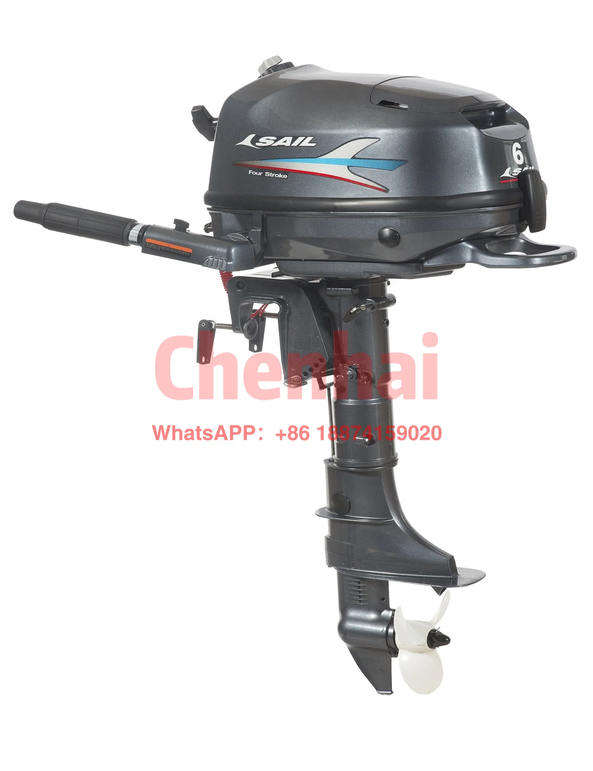 

SAIL 4 stroke 6hp boat outboard motor engine