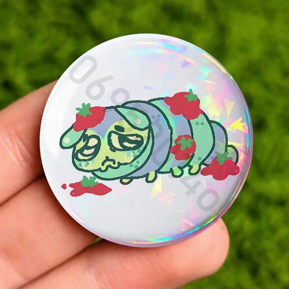 D-Dandys World 32/44/58mm Handmade Pins Round Brooch Badge Backpacks Clothes Jewelry Gifts