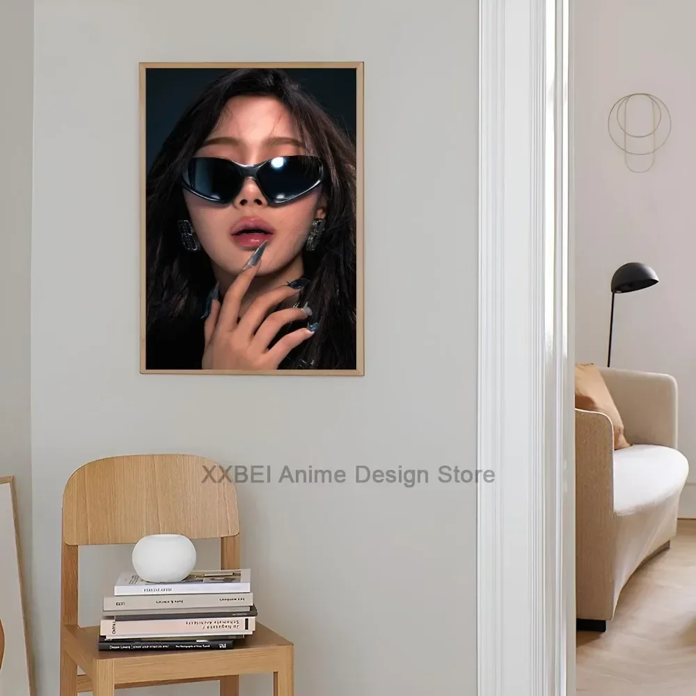 ديكور المنزل غرفة نوم مطعم مقهى ملصق حائط مقاوم للماء Aespas 5th ألبوم صغير Whiplash ملصق HD الطباعة صورة الأساسية