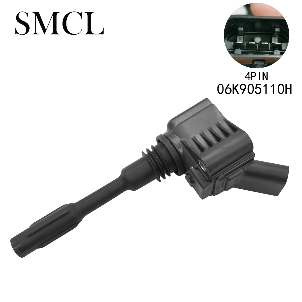 

06K905110H 4Pcs Ignition coil For VW Passat Lamando Teramont Golf Magotan Audi Q3 Q5 Q5L A4L A6L Skoda Kodiaq