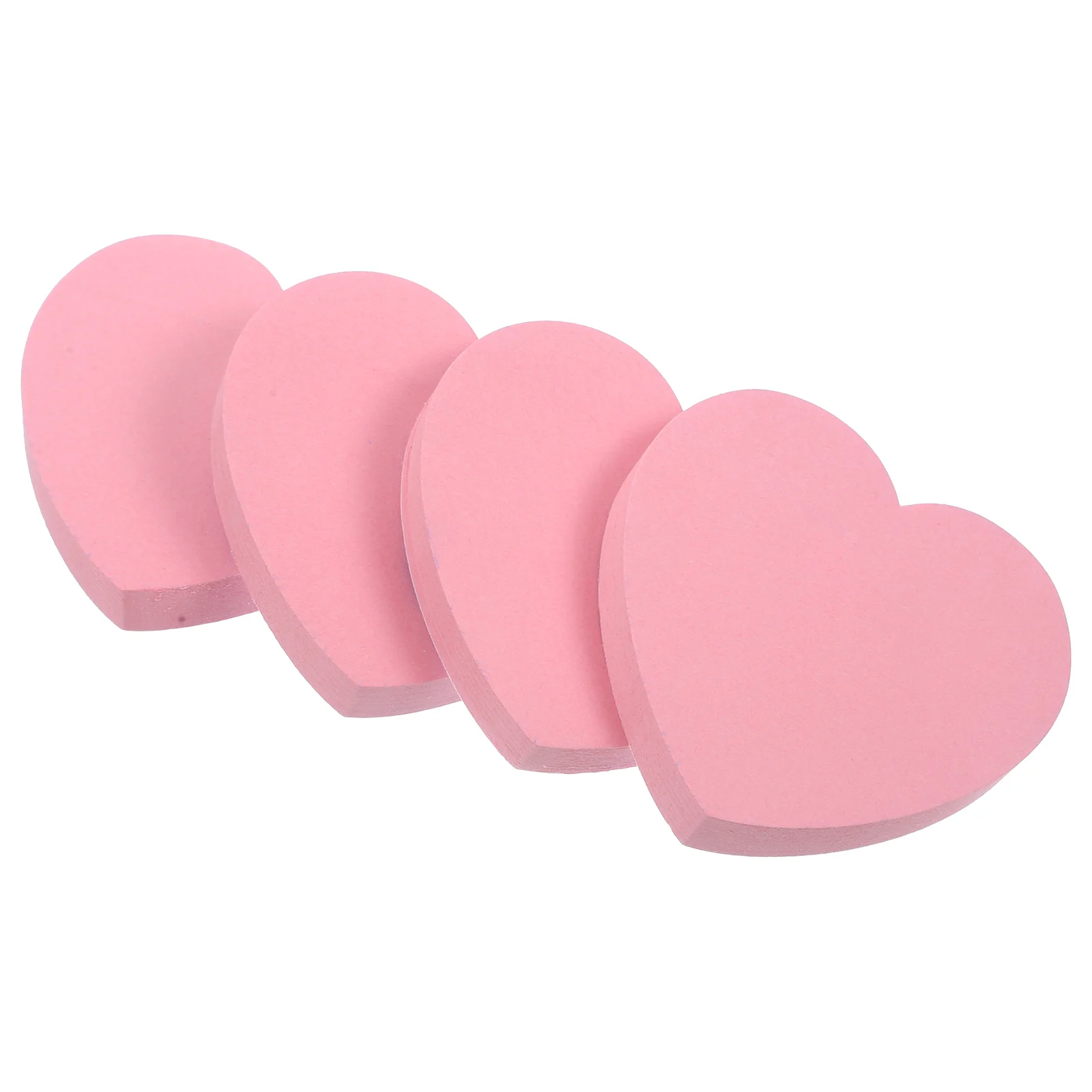 4 Books Tear-off Sticky Notes Self-adhesive Memo Pads Notepad Compact Sticker Stickers School Soft for Portable