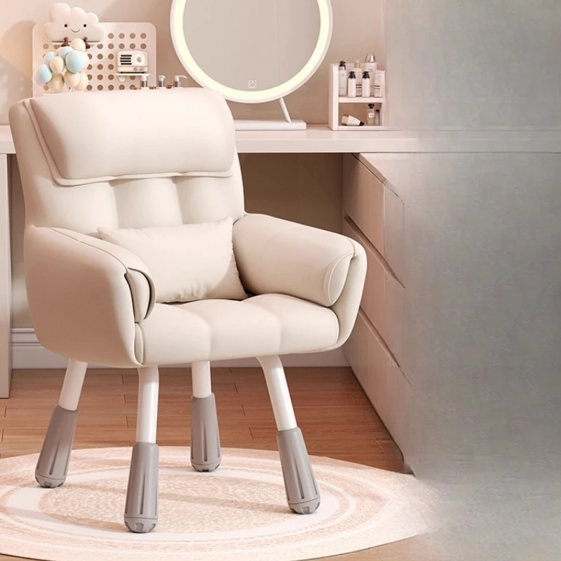 

fashion interior Office Chair Nordic comfortable Study Modern Makeup Office Chair Leather Sillas De Oficina Trendy Furniture