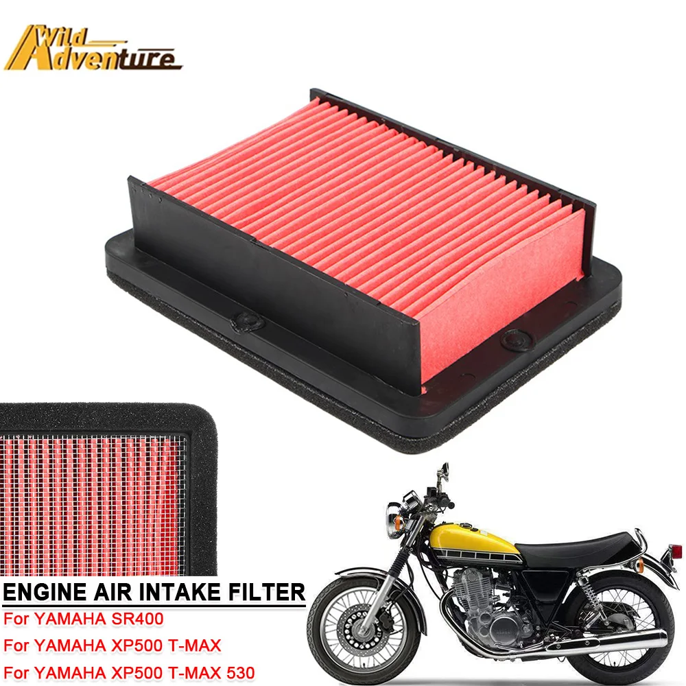 

TMAX530 SR400 Motorcycle Air Intake Cleaner For YAMAHA SR 400 XP500 XP 500 T-MAX 530 TMAX 530 Engine Air Filter Replacement Part