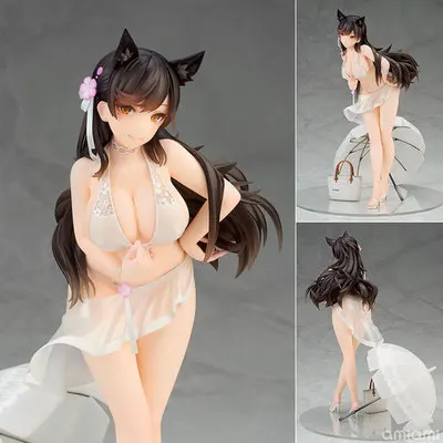 

18Cm Animation Blue, Atago, Love Rock, Multi-accessory Edition,Ornament Pvc Figure Toys Collect Decoration Anime Birthday Gifts