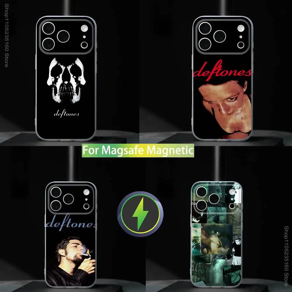 Cool Band D-Deftones Phone Case For iPhone 17,16,15,14,13,12,11,Pro,Max,Plus,Mini,SE4,E For Magsafe Wireless