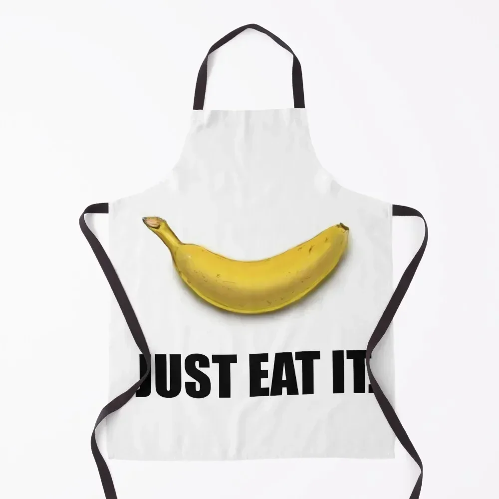 

JUST EAT IT Apron innovative kitchen and home items Woman Kitchen Home Utensils Customizable Apron
