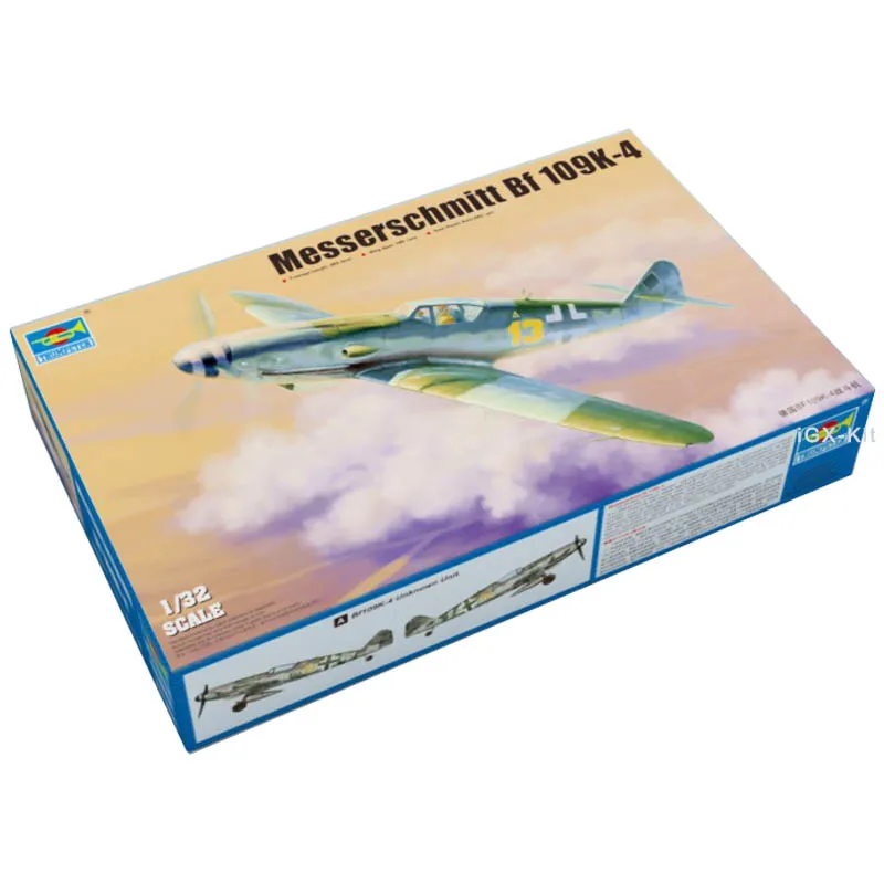 

Trumpeter 02299 1/32 Messerschmitt BF109 K-4 боевой военный пластиковый самолет подарок Сборная модель игрушка ручная работа набор для строительства