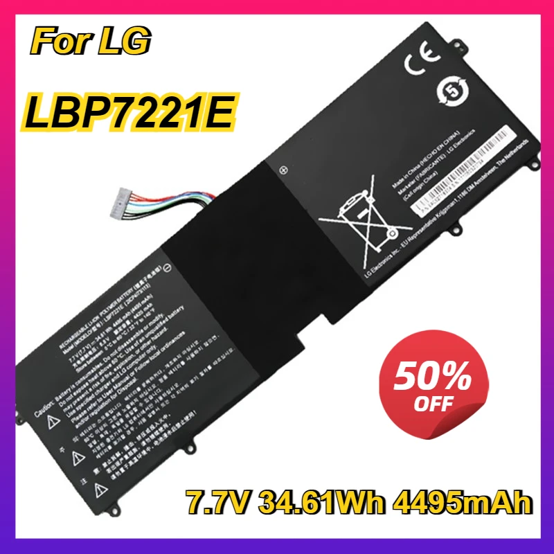 

LBP7221E Laptop Battery for LG Gram 13Z940 13ZD940GX58K 13ZD960 14Z950A 14Z950 15ZD950 LBG122VH LBM722YE EAC62718301