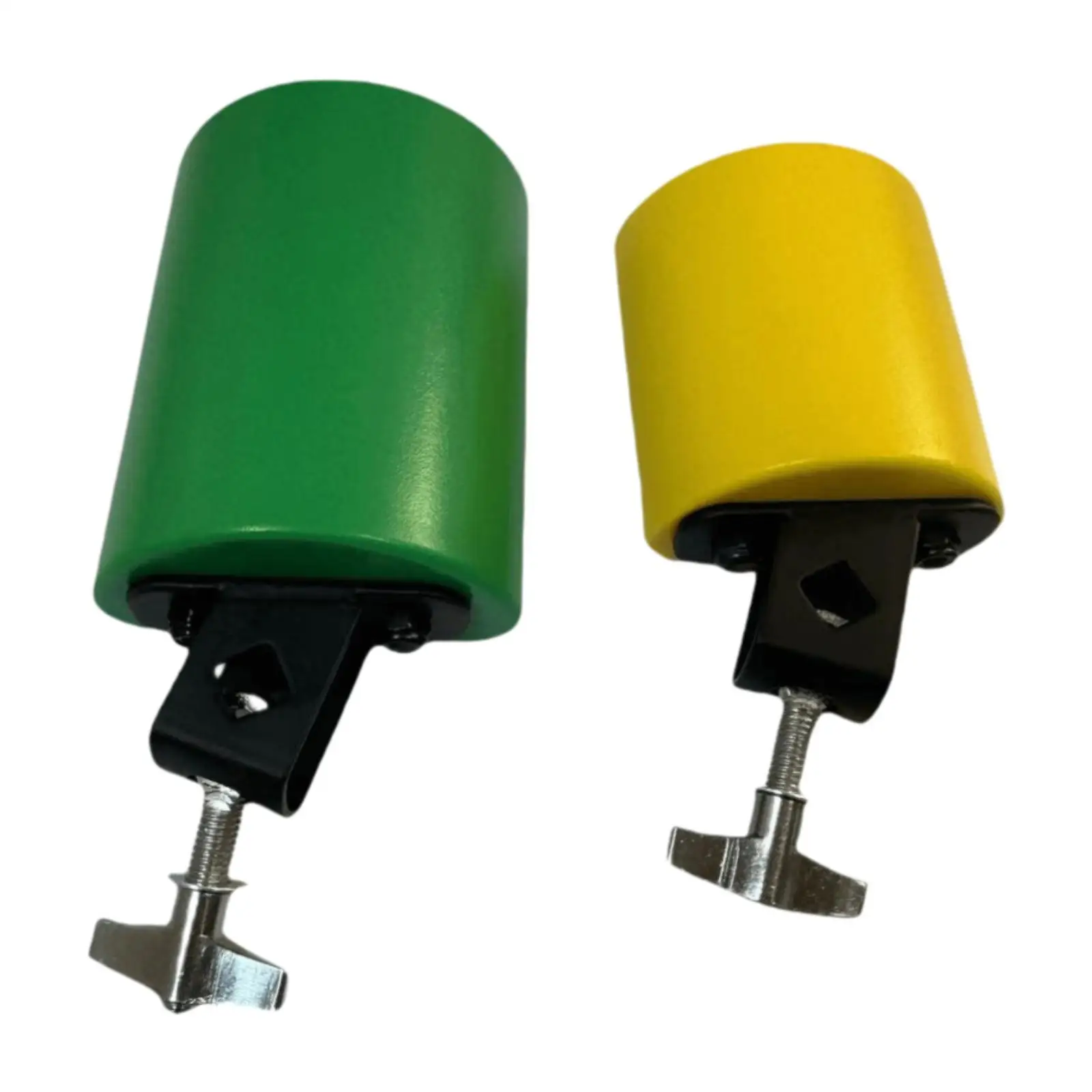 2x Hand Percussion Cowbell Cow Bells Noise Maker for Baseball Football Games