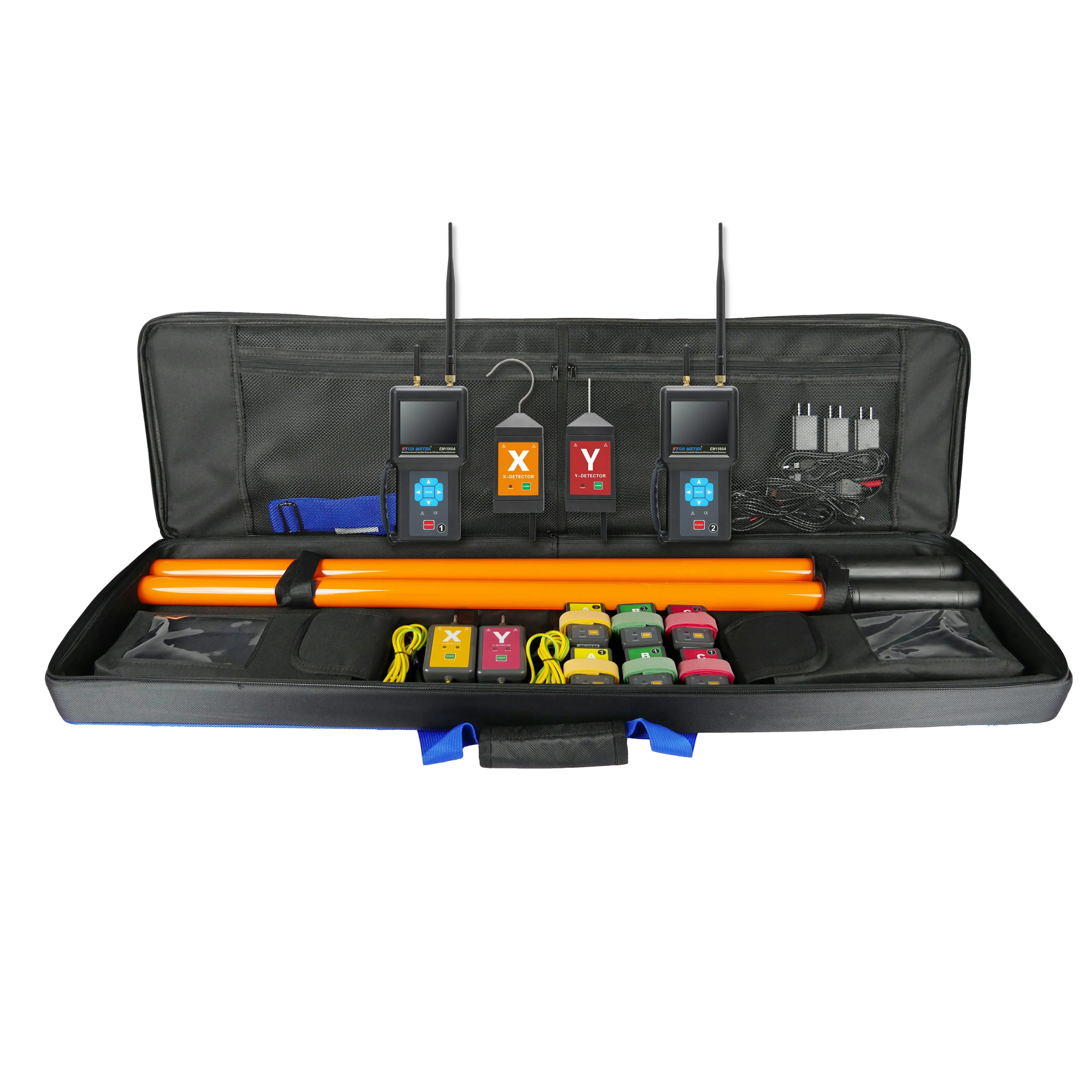 ETCR EM1560A High Voltage Phase Detector AC 10V~500kV Satellite Timing Service Remote Wireless High Voltage Phase Detector