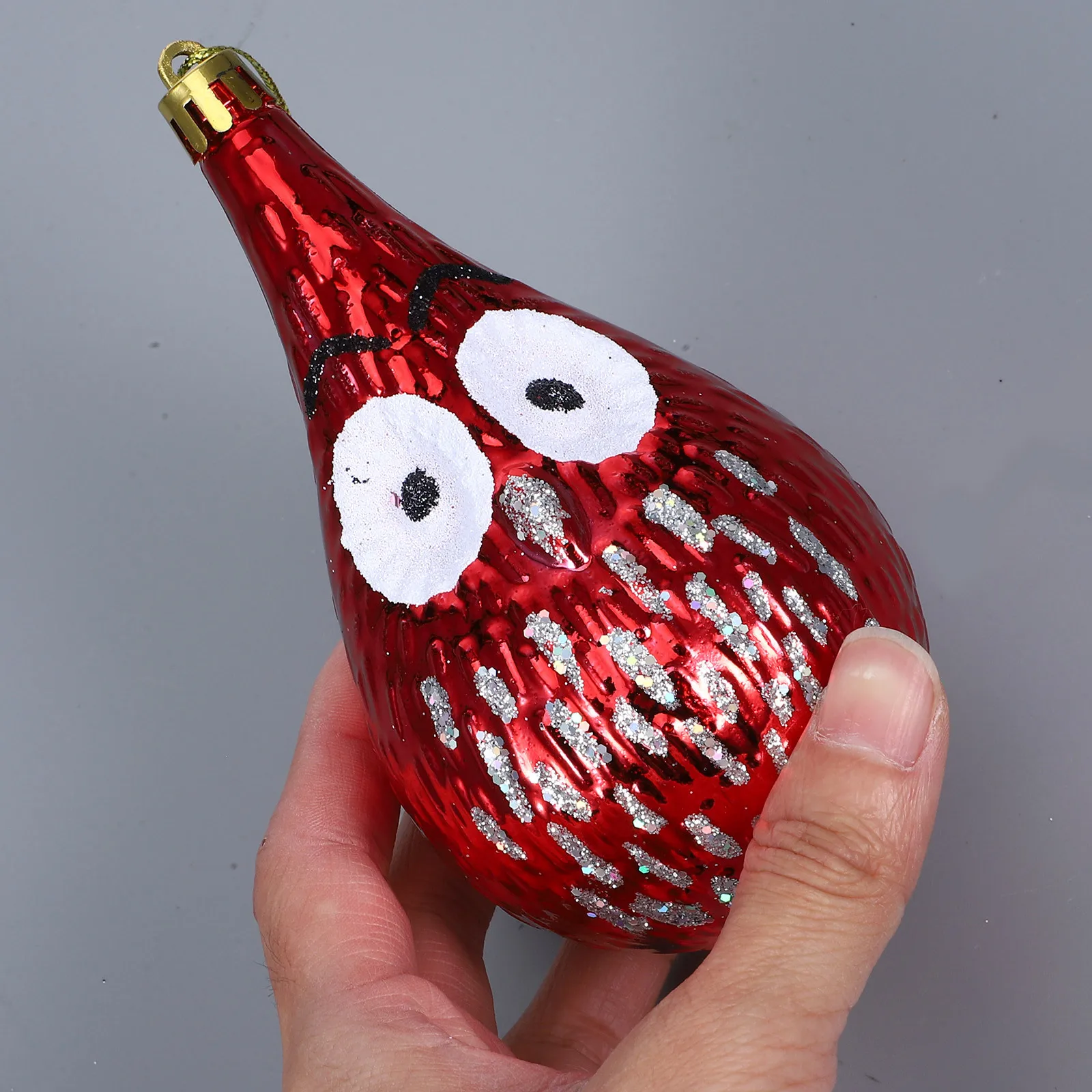 

2Pcs Owl Themed Xmas Ornament Hanging Christmas Decor Pendants for Tree Festival Party Reusable Holiday Decoration Supplies