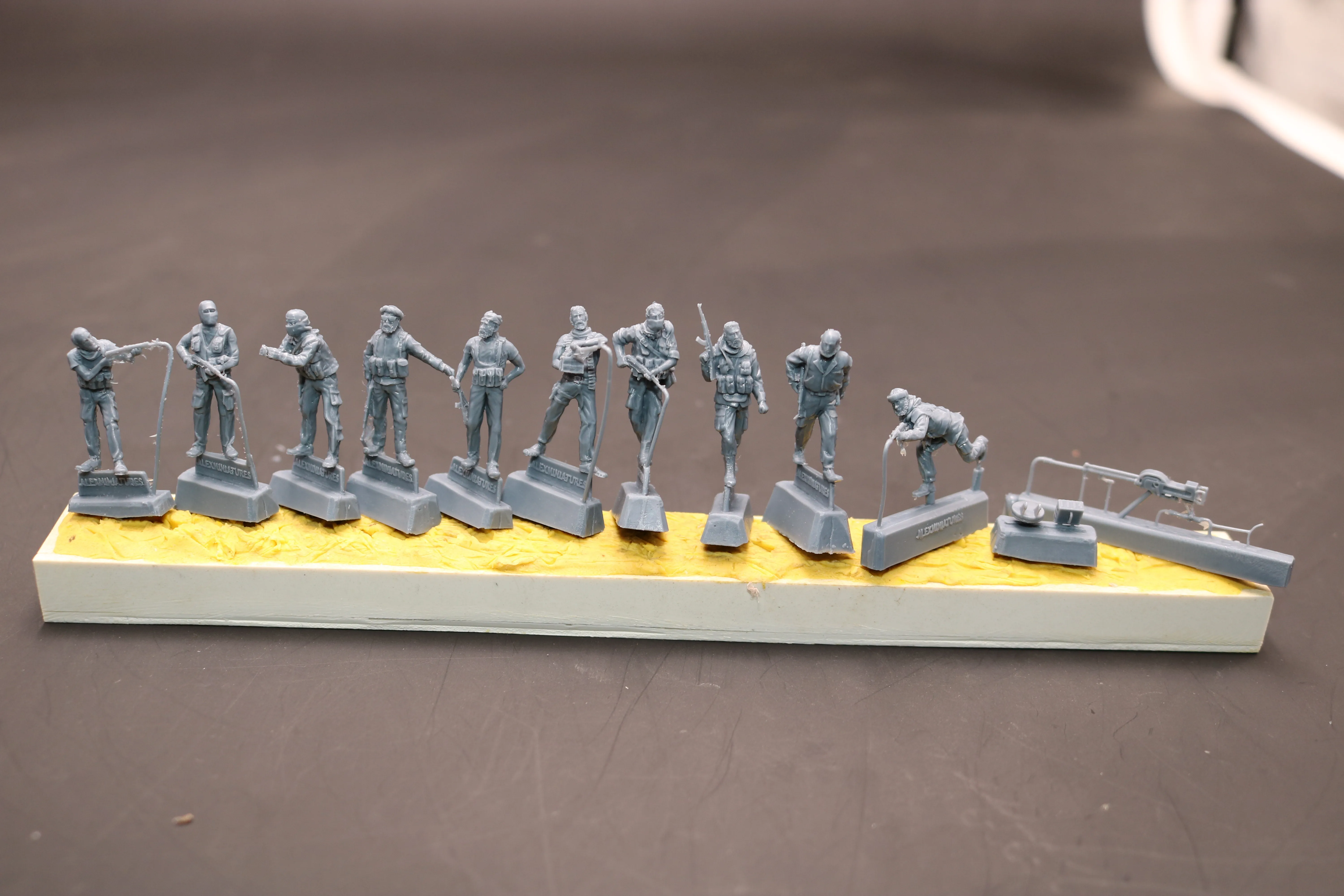 1/72 Die-cast Resin Syrian Militia Model Assembly Kit (unpainted)