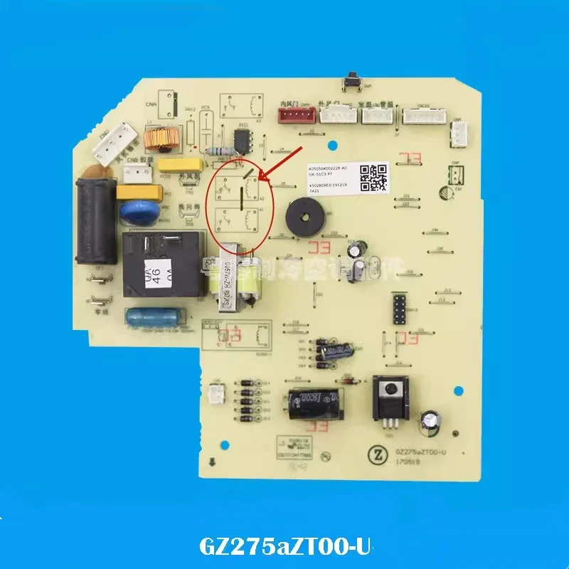 for Zhigao Air Conditioning Computer Board Control Main Board ZGAM-76-4E6 Heating and Cooling GT276JZ006-B