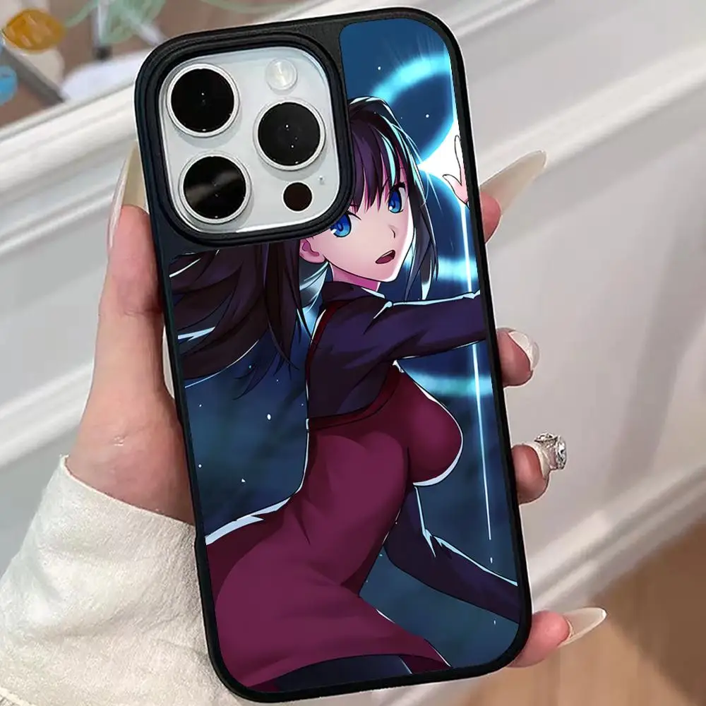 

Mahou Aozaki Aoko Matte Surface Mobile Phone Case for iPhone 17 16 15 14 13 12 11 Air Pro Max Plus Colorful Cover