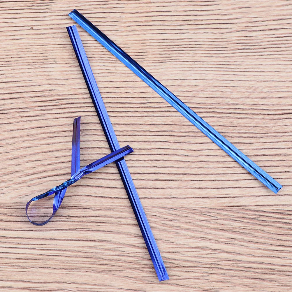 

3Pack Metallic Ties Bread Candy Bag Ties for Birthday Party Wedding Party 10cm Colorful Environmental-Friendly Pet Aluminum