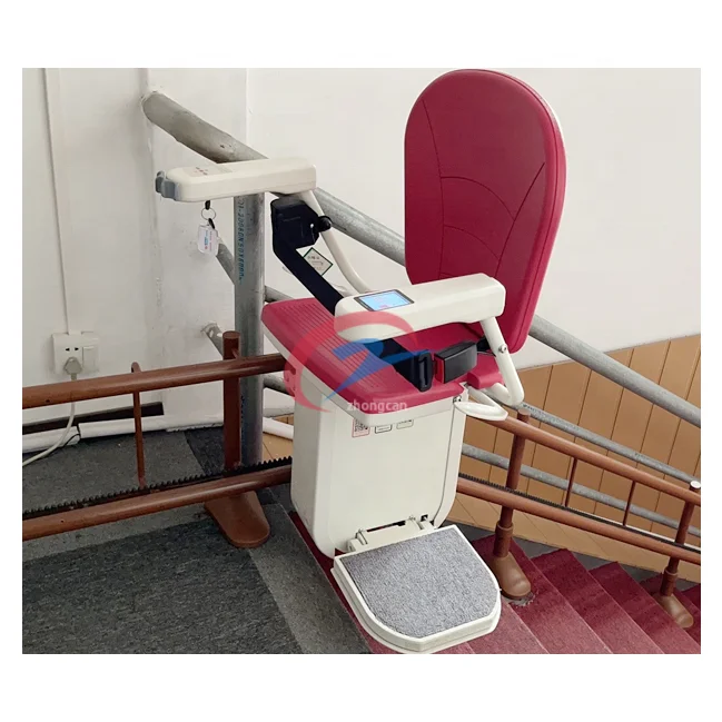 Curved Seat Elevator Stair Handrail Electric Lift Chair Villa Household Barrier-free Stair Climber