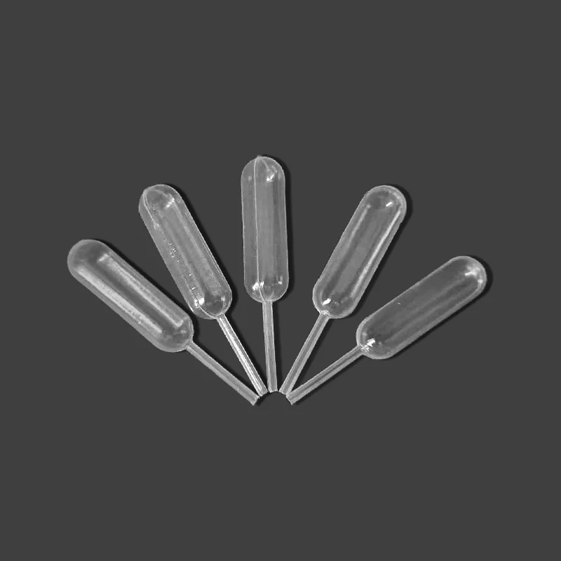 4ml 50pcs Sauce Droppers Transfer Pipettes for Cupcakes Ice Cream Sauce Ketchup Pastries Macaron Stuffed Dispenser Mini Squeeze