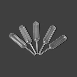 100Pcs/Tasche 3ml Praktische Transparent Pipetten Einweg Sicher Kunststoff Pipette Transfer Absolvierte Pipetten Labor Liefert