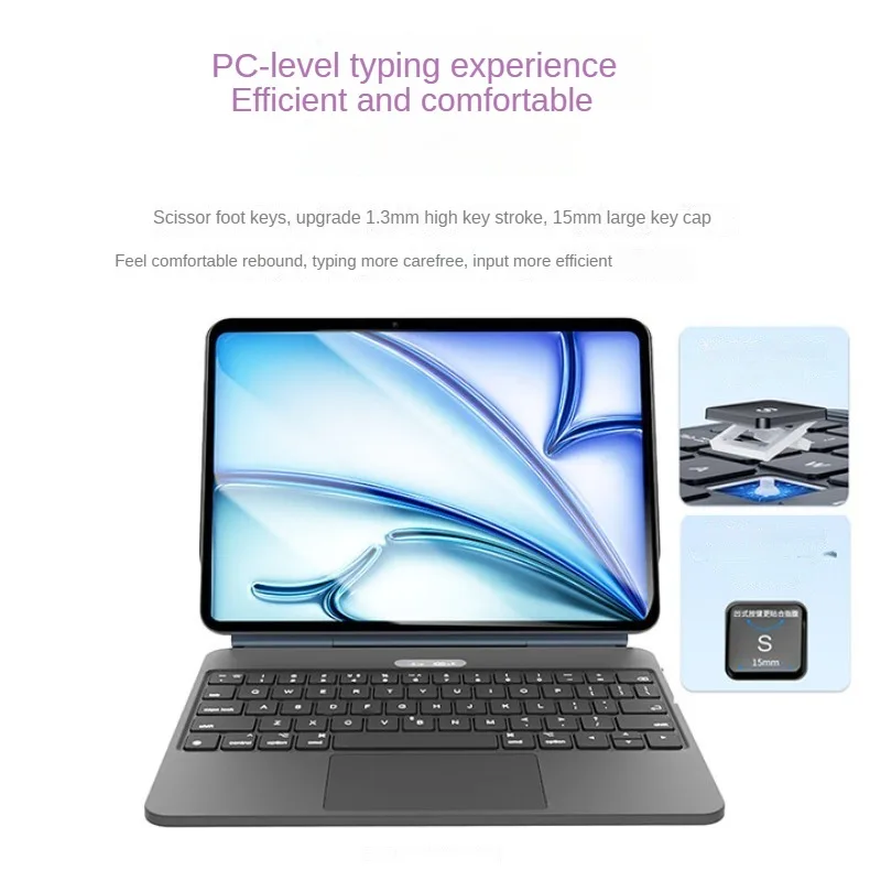 

COOSTART для Apple Magic Control Keyboard — внешняя подвесная клавиатура с магнитным всасыванием для планшетов, с дисплеем солнечной энергии.