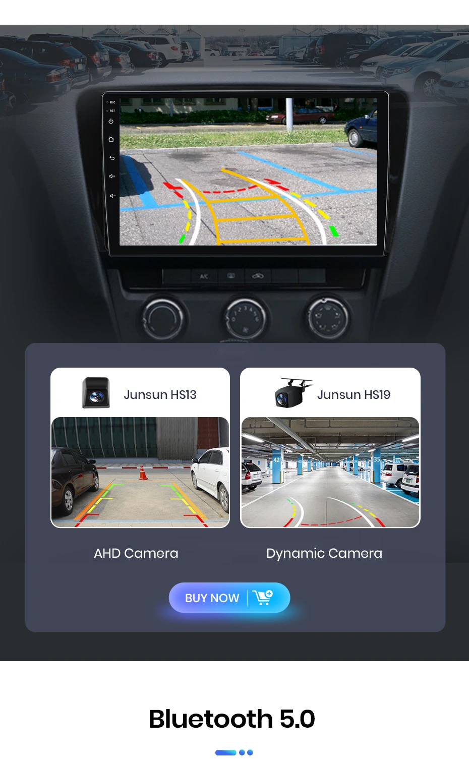 Junsun Autoradio für SKODA Octavia 3 A7 2013 2014 2015-2018 CarPlay Android Auto FM RDS DSP BT GPS Navi SWC HD IPS Touchscreen Plug & Play Multimedia-Player Freisprecheinrichtung Original-Autostil-Haupteinheit – Detail 17