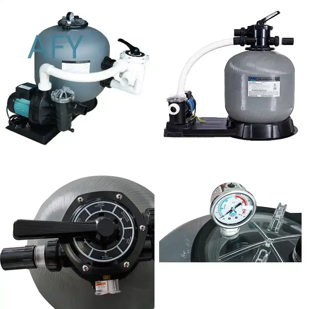 Serie PSF para Piscinas, Bomba de Filtro de Arena de Fibra de Vidrio Combinada para PIKES y JOYSPA, 1 Año de Garantía, Sistema de Filtro de Arena para Piscinas