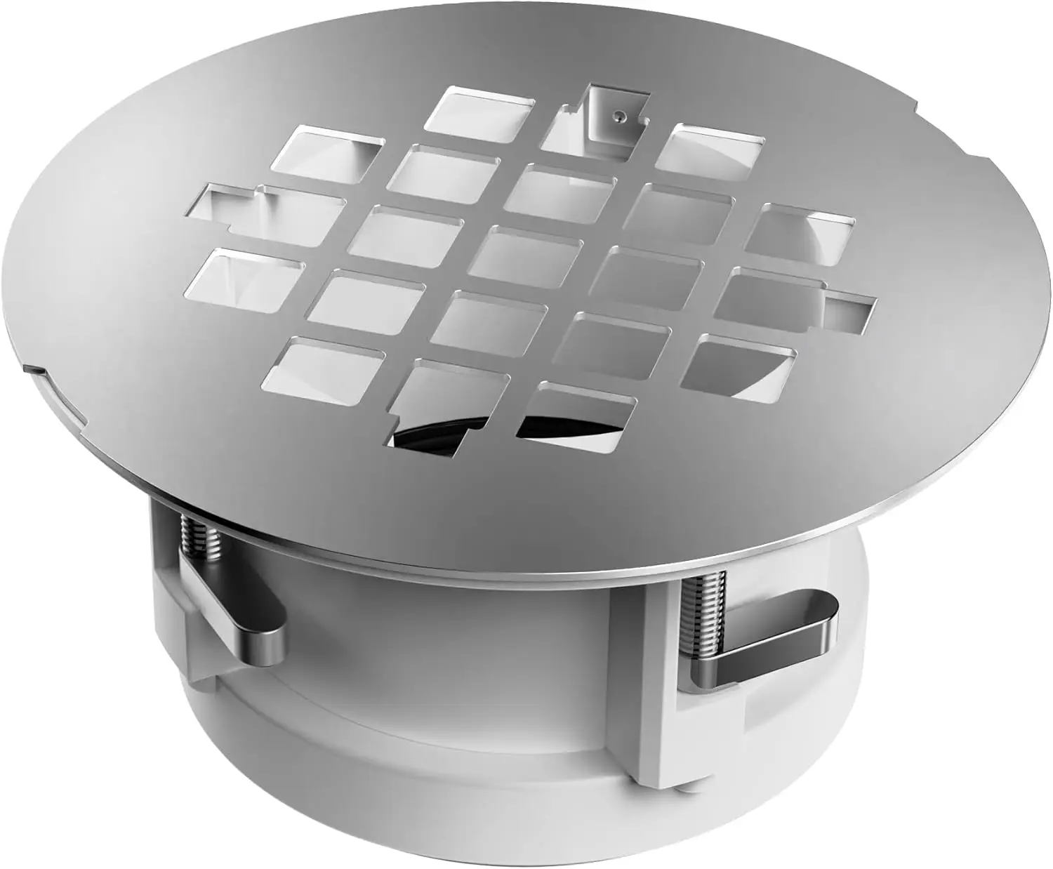 

Shower Drain Replacement Kit for Fiberglass & Plastic Shower Pans, Installs from Top Only, Fit for 4"- 4 1/2" Drain Flan