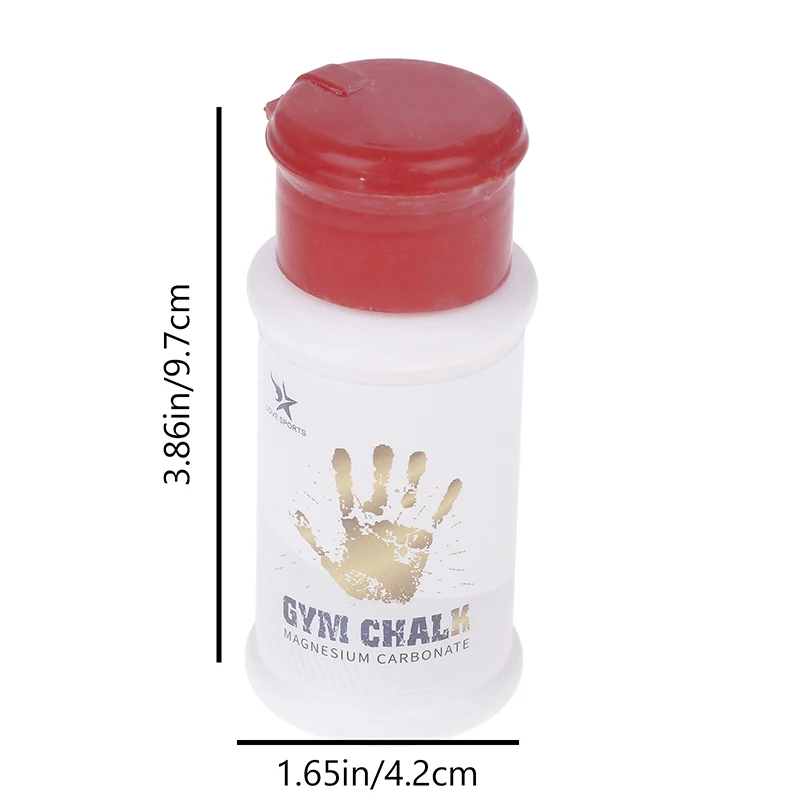 Picture 7: 60ML Workout Chalk For Hands Sweat Absorbing Anti-Slip Grip Sports Magnesium Powder Portable Fitness Lifting Climbing Supplies