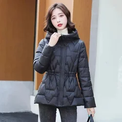 2024 Winter New Down Cotton-Padded Jacket Women Slim Thin Cotton-Padded Jacket Padded Winter Coat Women's Coat.