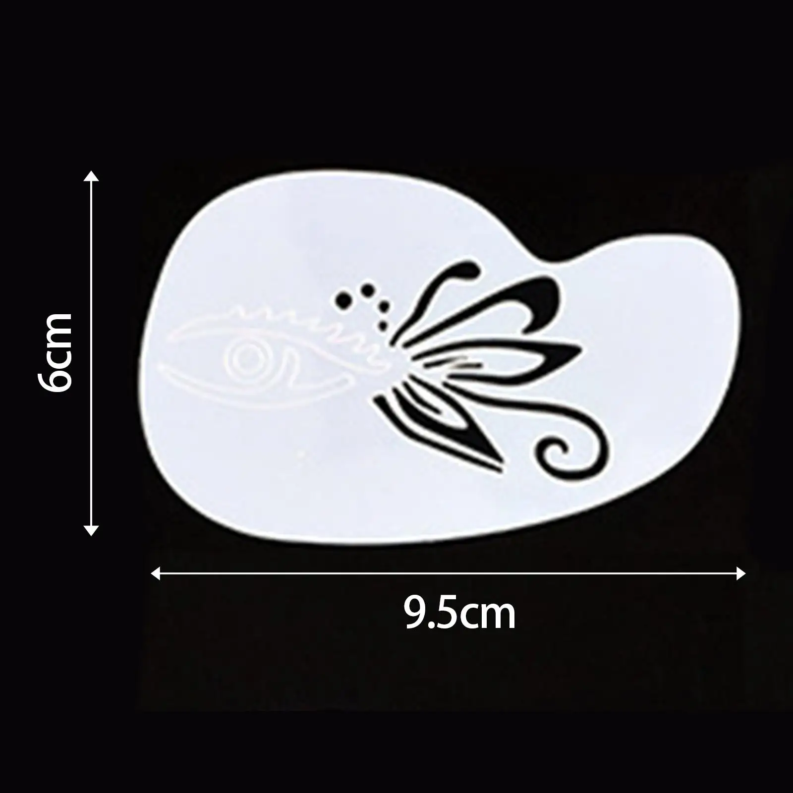 Face Painting Stencil Makeup Art Painting Smooth Lightweight