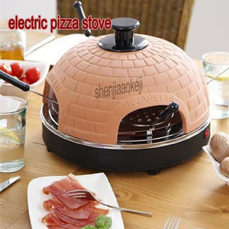 

Household 3-5 people electric pizza stove mini baking oven Restaurant roast meat furnace 220v 800W 1pc