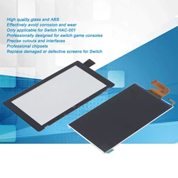 Replacement LCD Screen for Switch HAC‑001 Wear Resistant Digitizer Touch Screen for Switch