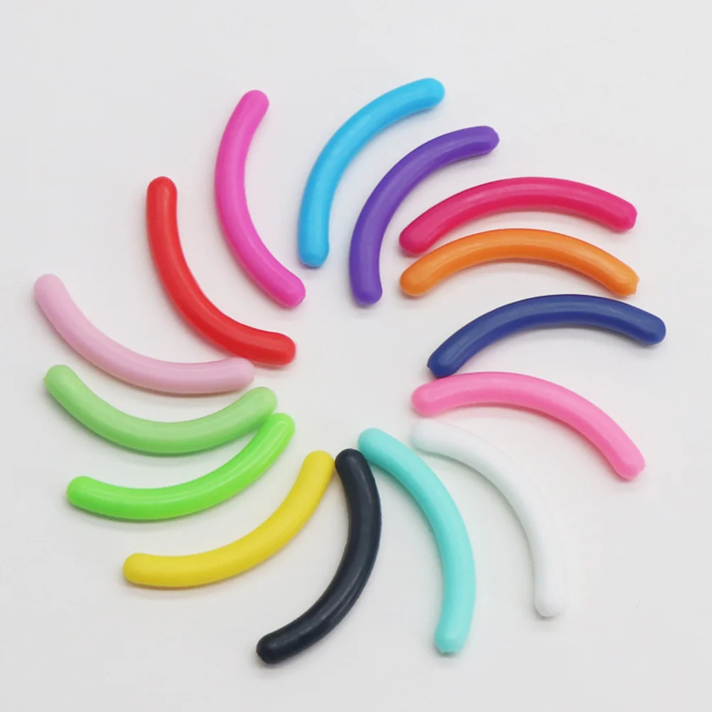 30 Pcs Curler Eyelash Strip Refills Silicone Pad Curling Clip Pads Cushions Colorful