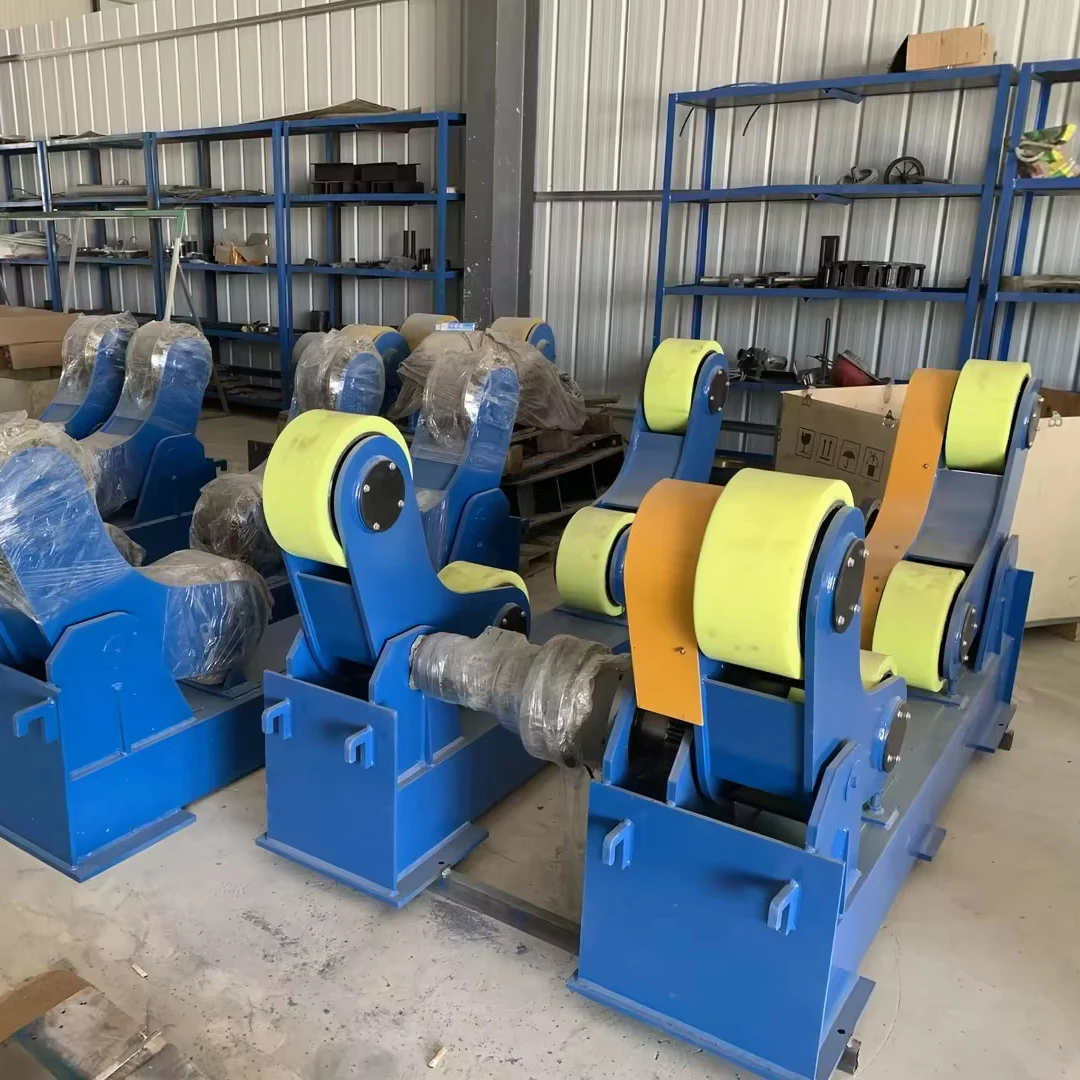 Supercnc Automatic Welding Pipe Roller Rotator Tank Turning Roll Tube tank Automatic Welding Turning Roll