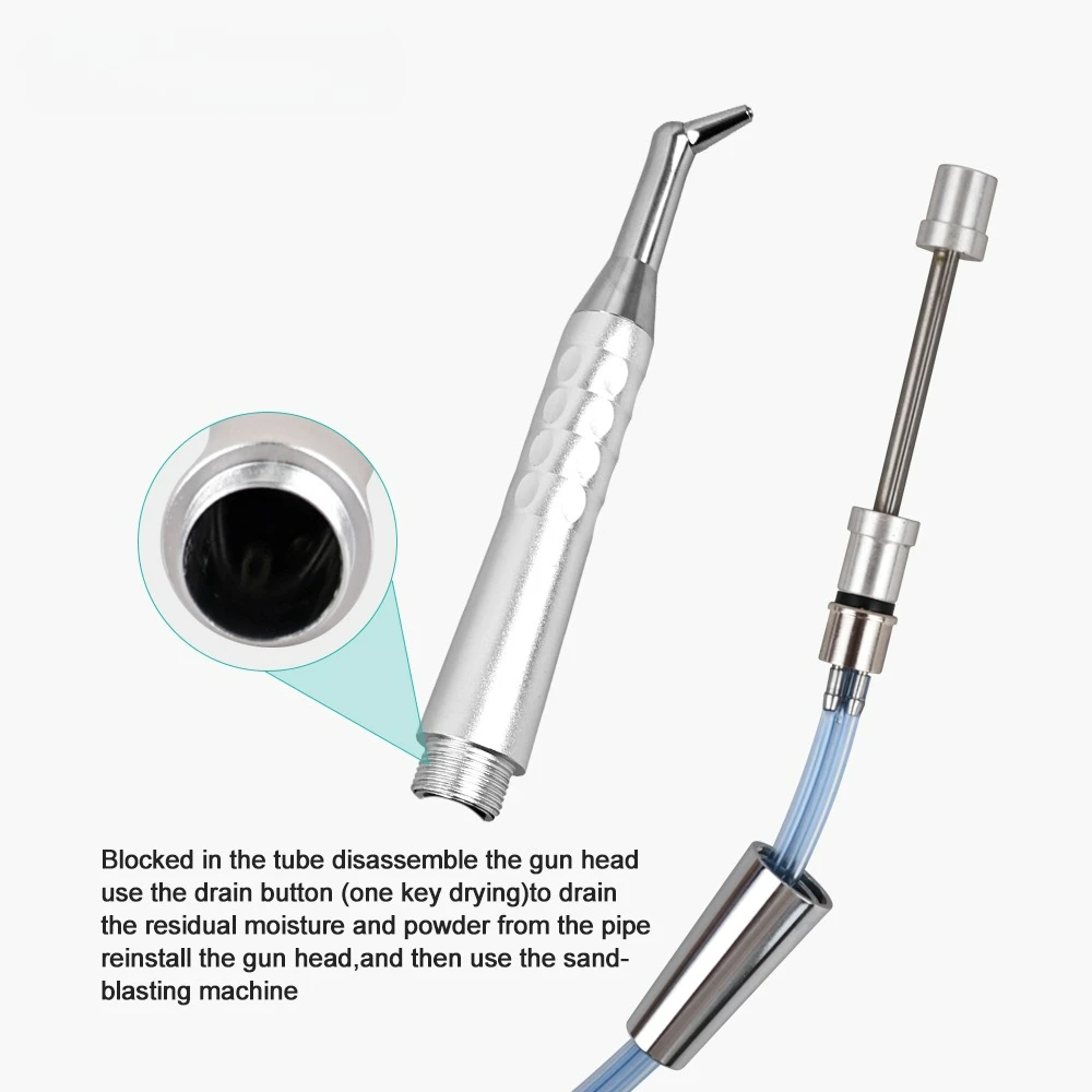 

SYJH Dental Air Polisher Abrasion Microetcher Sandblasting Sandblaster Teeth Polishing Air Prophy Dentist Teeth Whitening Tools