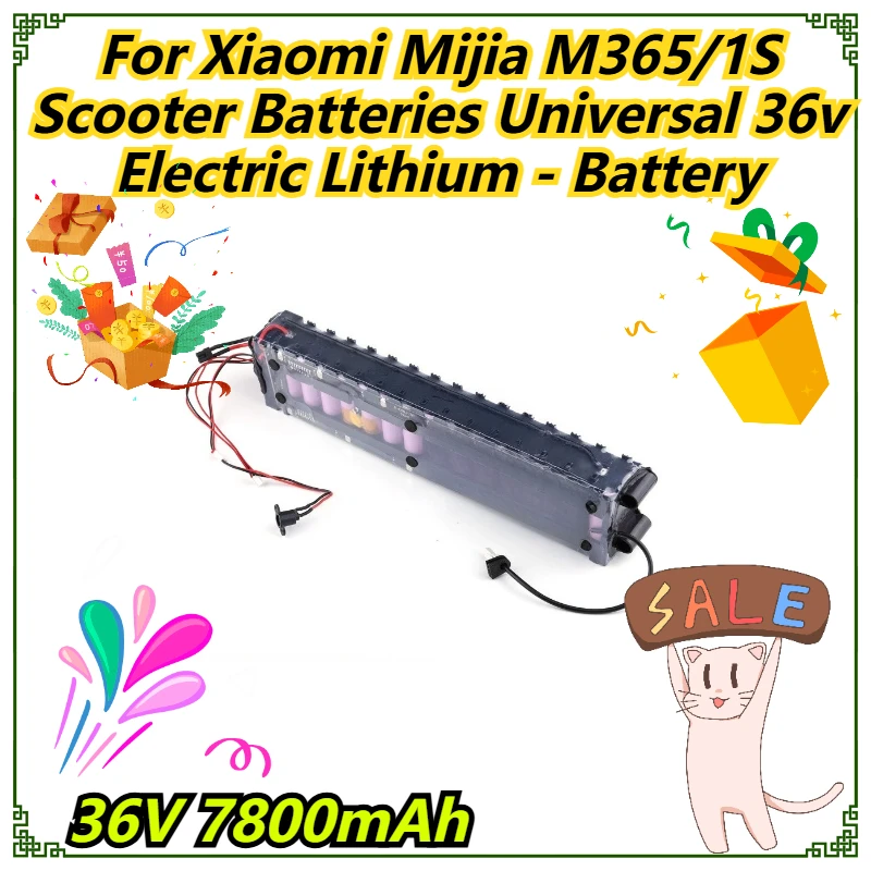 

36V 7800mAh For Xiaomi Mijia M365/1S Scooter Batteries Universal 36v Electric Lithium - Battery