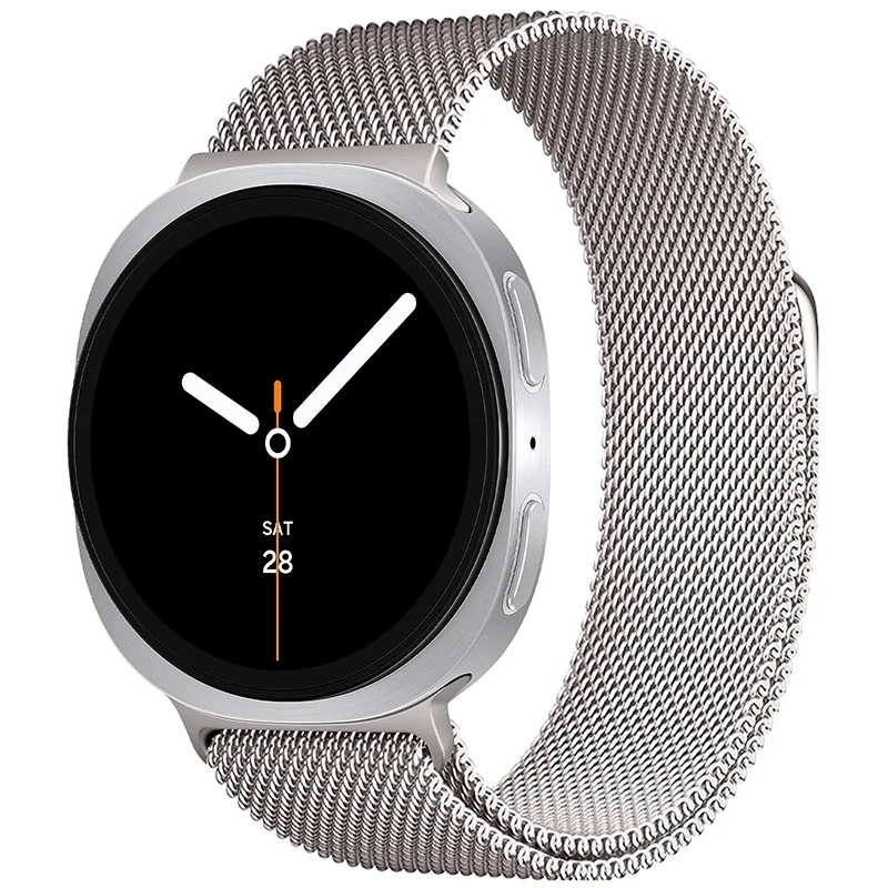 Magnetic Band for Samsung Galaxy watch 8-8 classic 46mm 44mm 40mm Milanese loop Metal Wrist Bracelet Correa Galaxy watch 8 Strap