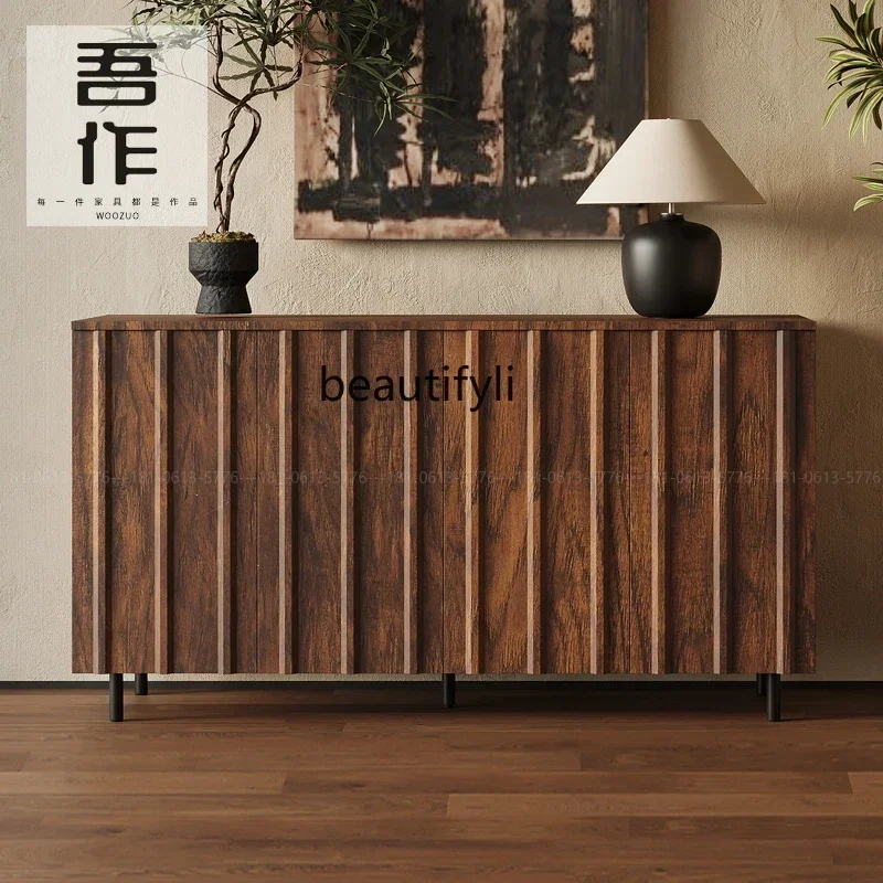 ss8350 French retro entrance decorative cabinet in the antique hotel model room model room dining side cabinet designer furnitur