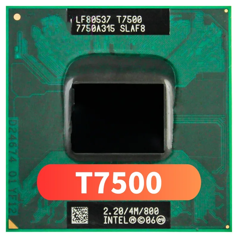 Core 2 Duo T7500 Cp…