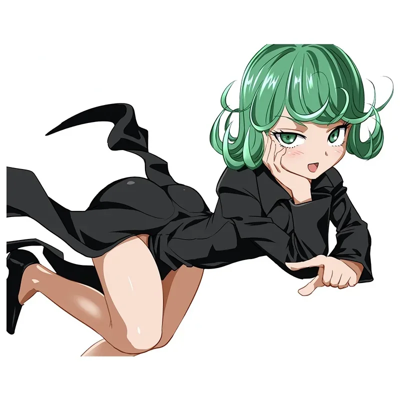 

Car Stickers Sunscreen Tatsumaki One Punch Man SUV Decal Creativite Graphics Waterproof Decoration 26*24cm