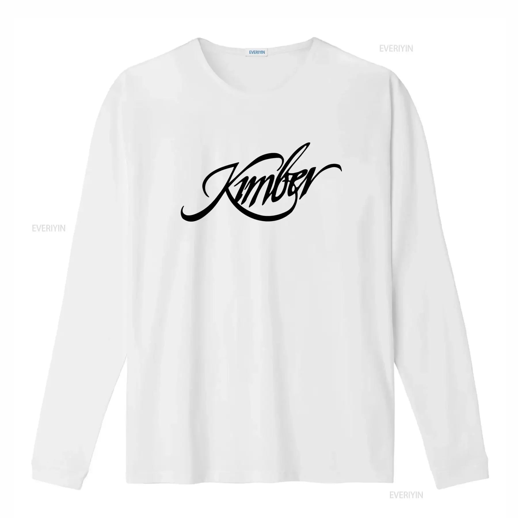 Kimber Guns Firearms Men's Grey T Shirt Print Size S to 5XL vintage Washed Casual Stylish Top For Everyday Wear graphic fashion