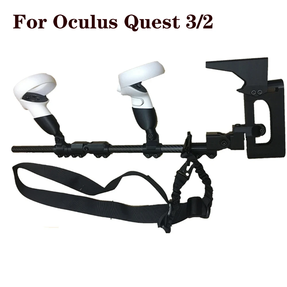 For Oculus Quest 2/Quest 3 Gun Shooting Enhanced FPS Gaming Experience VR Gun Stock VR Accessories