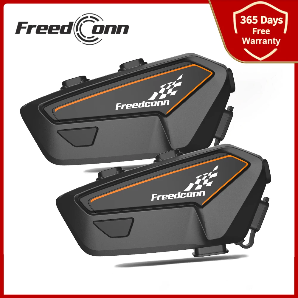 Freedconn F1 motorcycle intercom helmet bluetooth headset moto interphone Communicator Waterproof music sharing